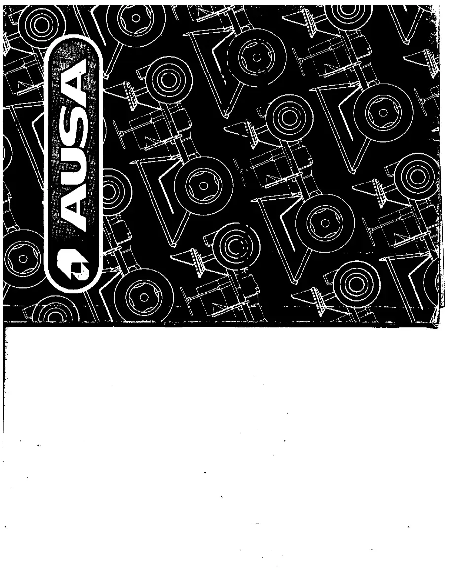 AUSA 1000D 1500Ds 1982 Parts Manual