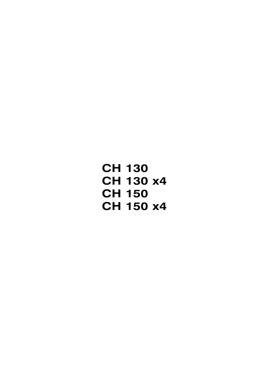 AUSA Ch130 Ch150 X4 1 Parts Manual