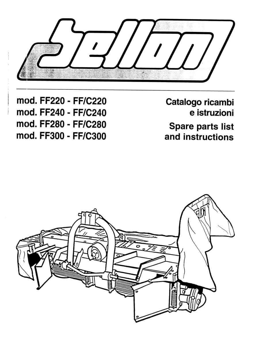Bellon Ff220 Ff240 Ff280 Ff300 Parts Manual