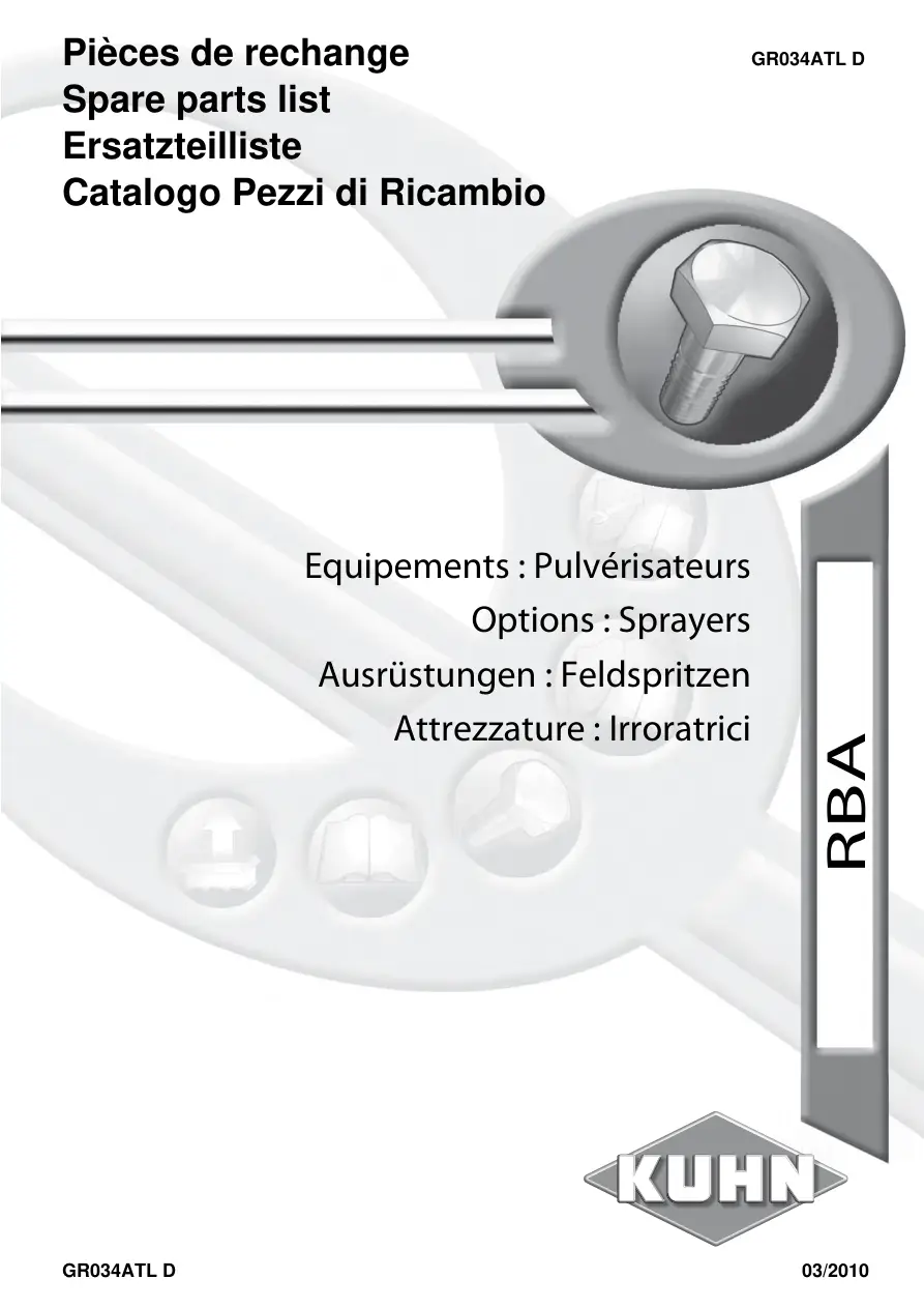 Blanchard Rba Parts Manual