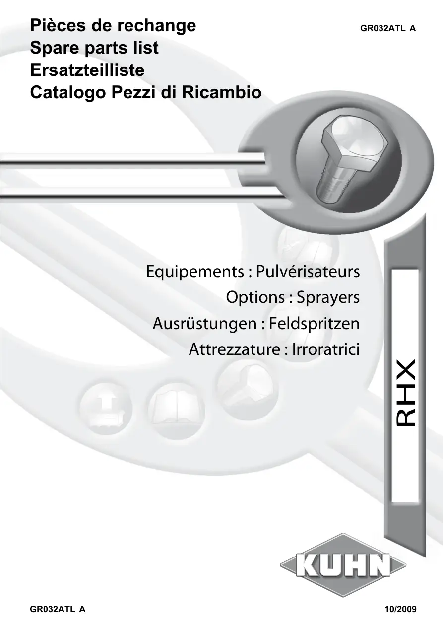 Blanchard Rhx Parts Manual