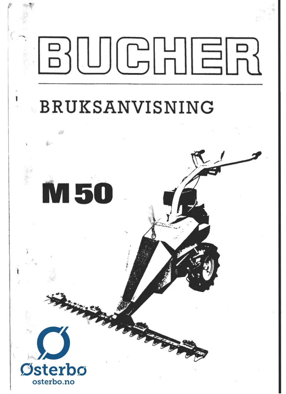 Bucher M50 Parts Manual