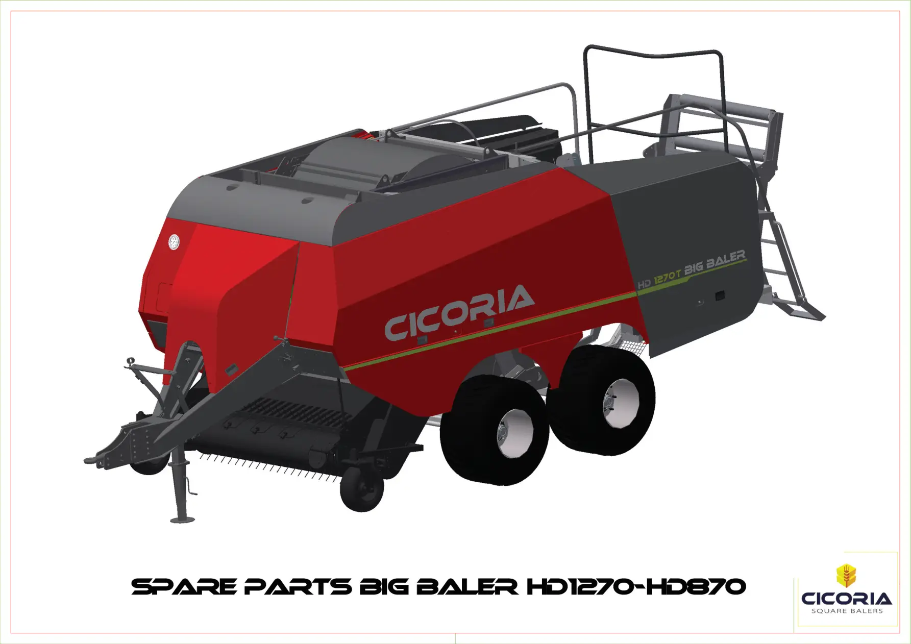 Cicoria Hd1270 Hd870 Big Parts Manual