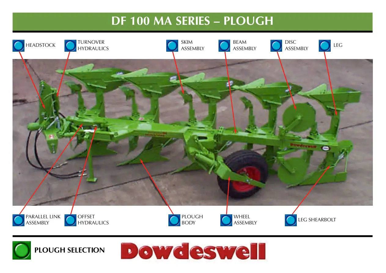 Dowdeswell 100 Ma Parts Manual