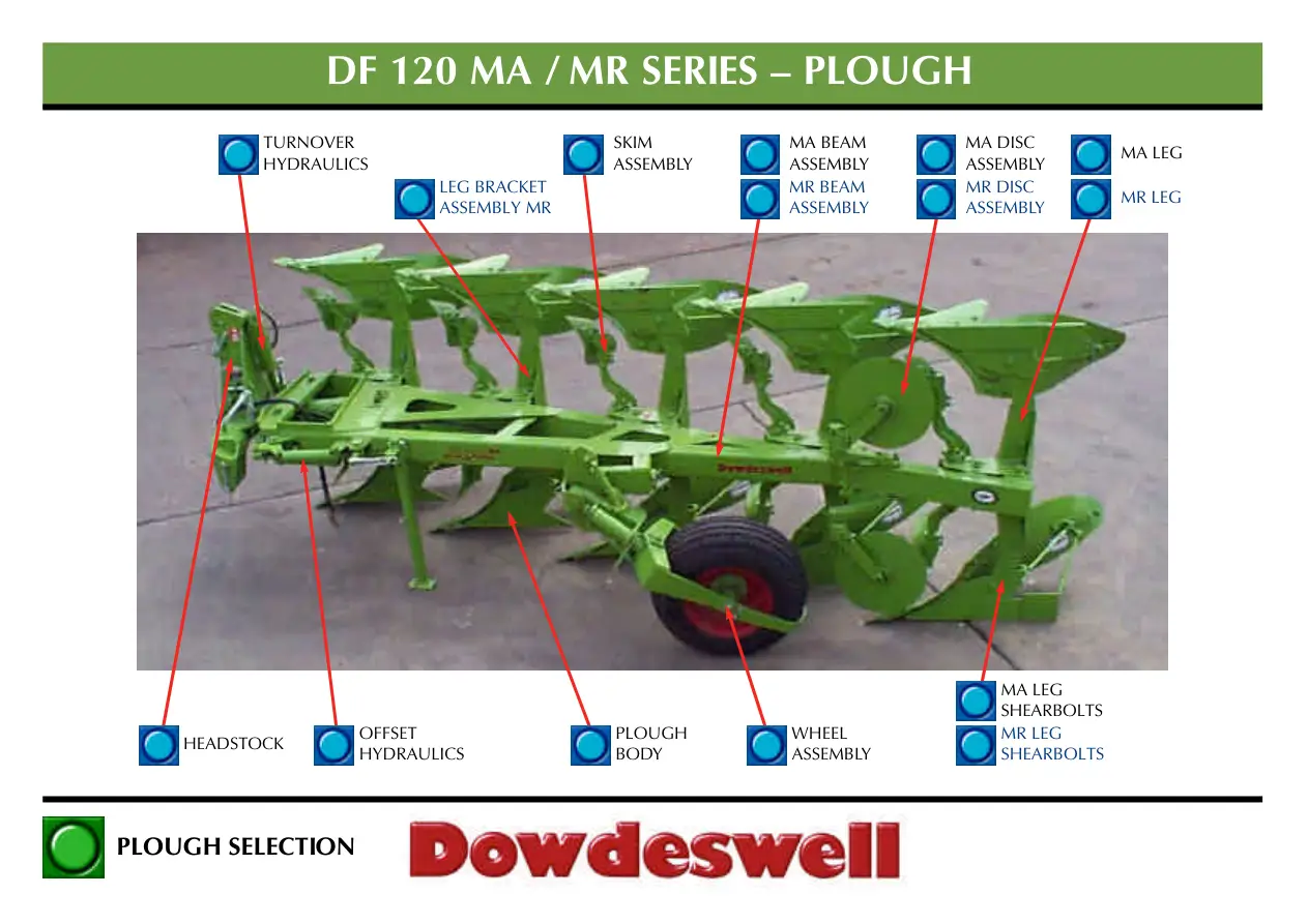 Dowdeswell 120 Ma Parts Manual