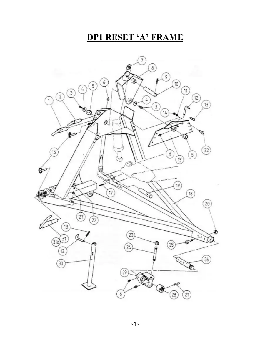 Dowdeswell Dp1 Parts Manual