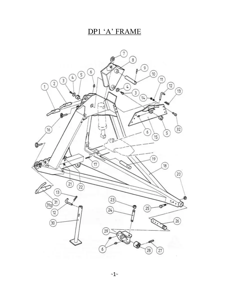 Dowdeswell Dp1 Parts Manual