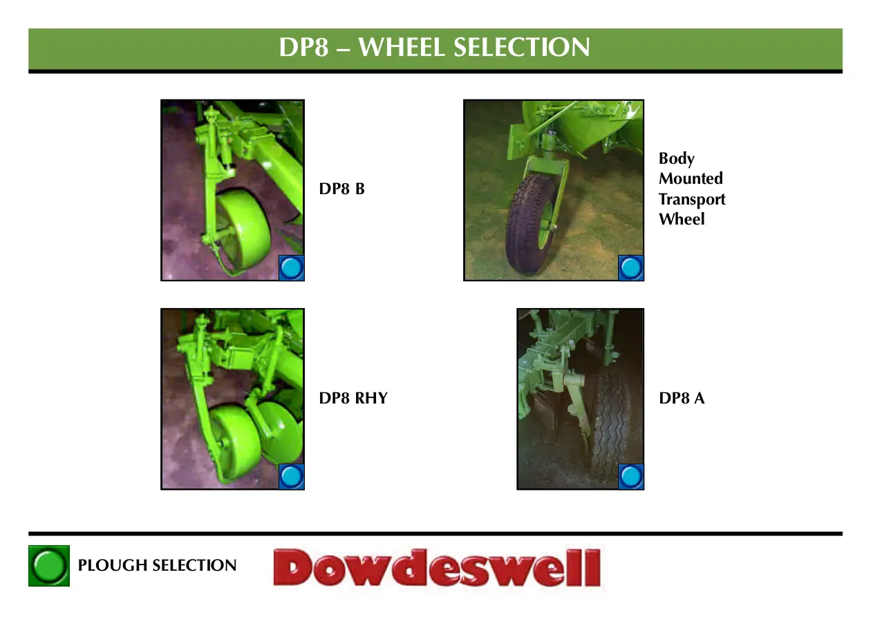 Dowdeswell Dp8 Whl Parts Manual