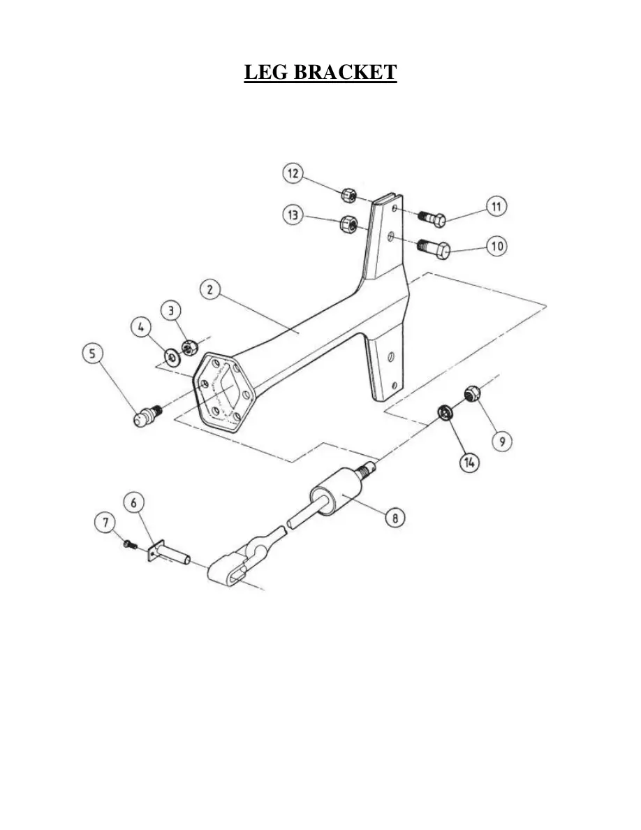 Dowdeswell Leg Assy Parts Manual