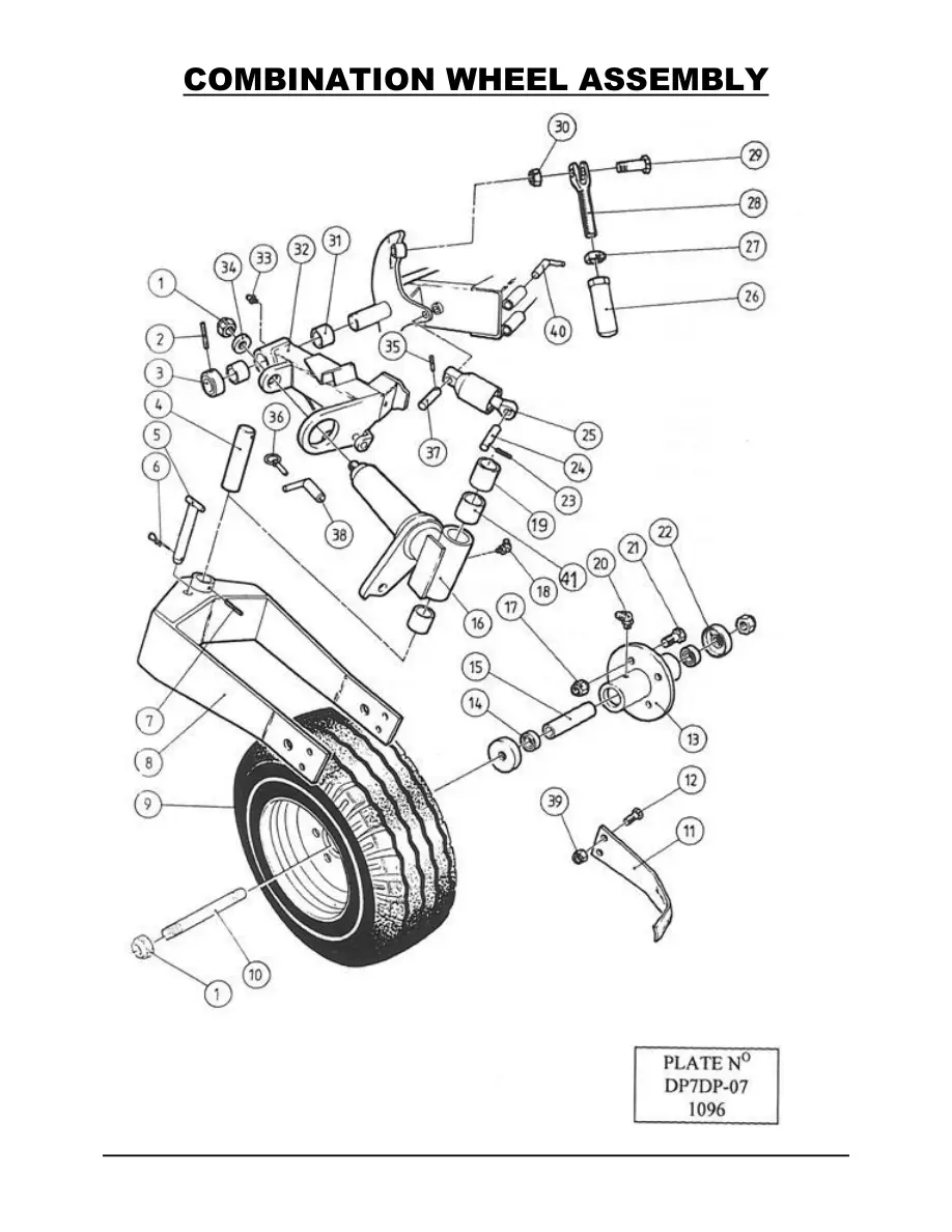 Dowdeswell Wheel 1997 Parts Manual