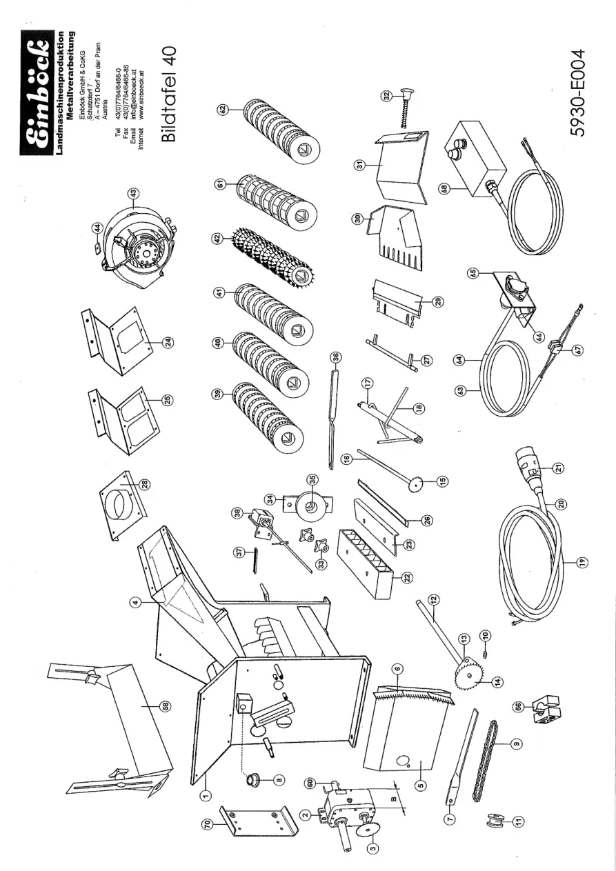 Einbock Pneumaticbox 2005 Parts Manual