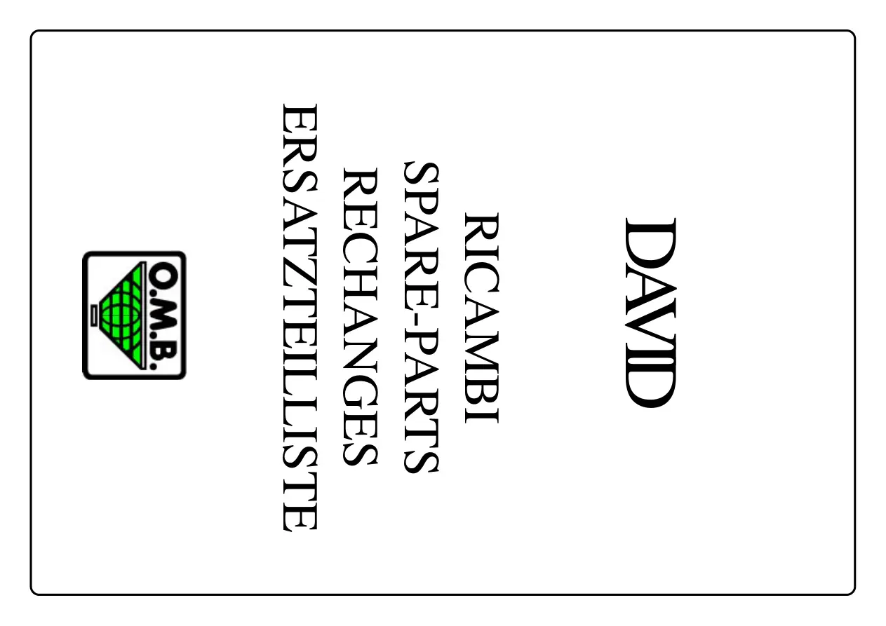Eurospad David Parts Manual