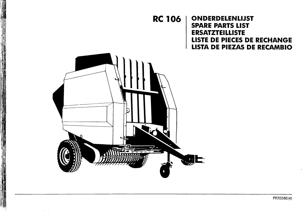 Greenland Rc106 Parts Manual