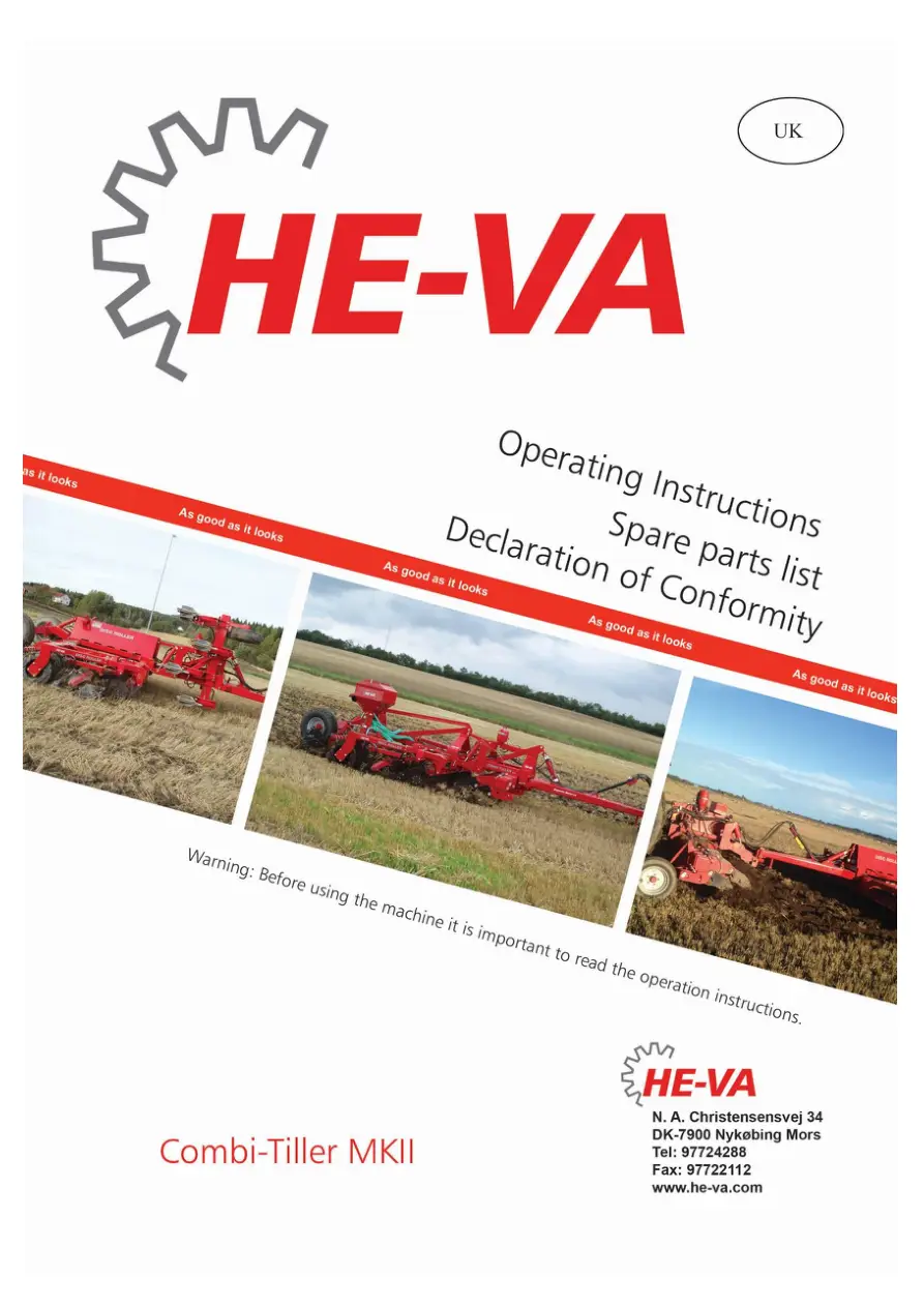 HE-VA He Va Mkii Parts Manual