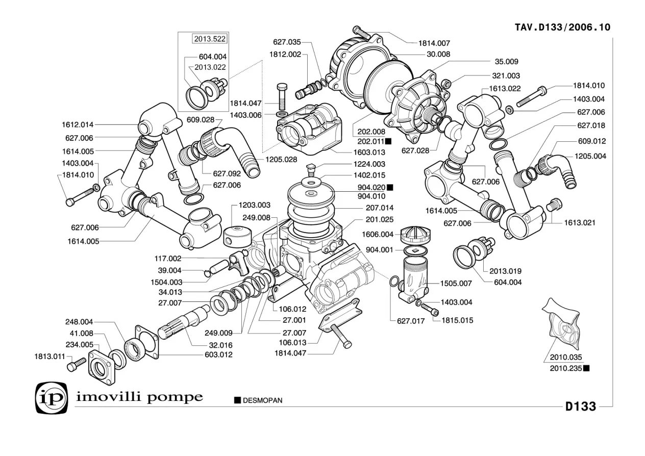 Imovilli D133 Parts Manual