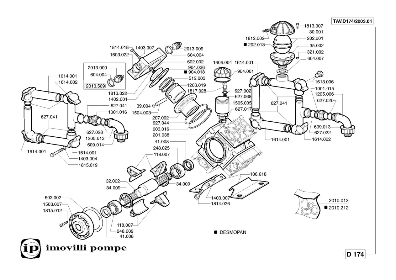 Imovilli D174 Parts Manual