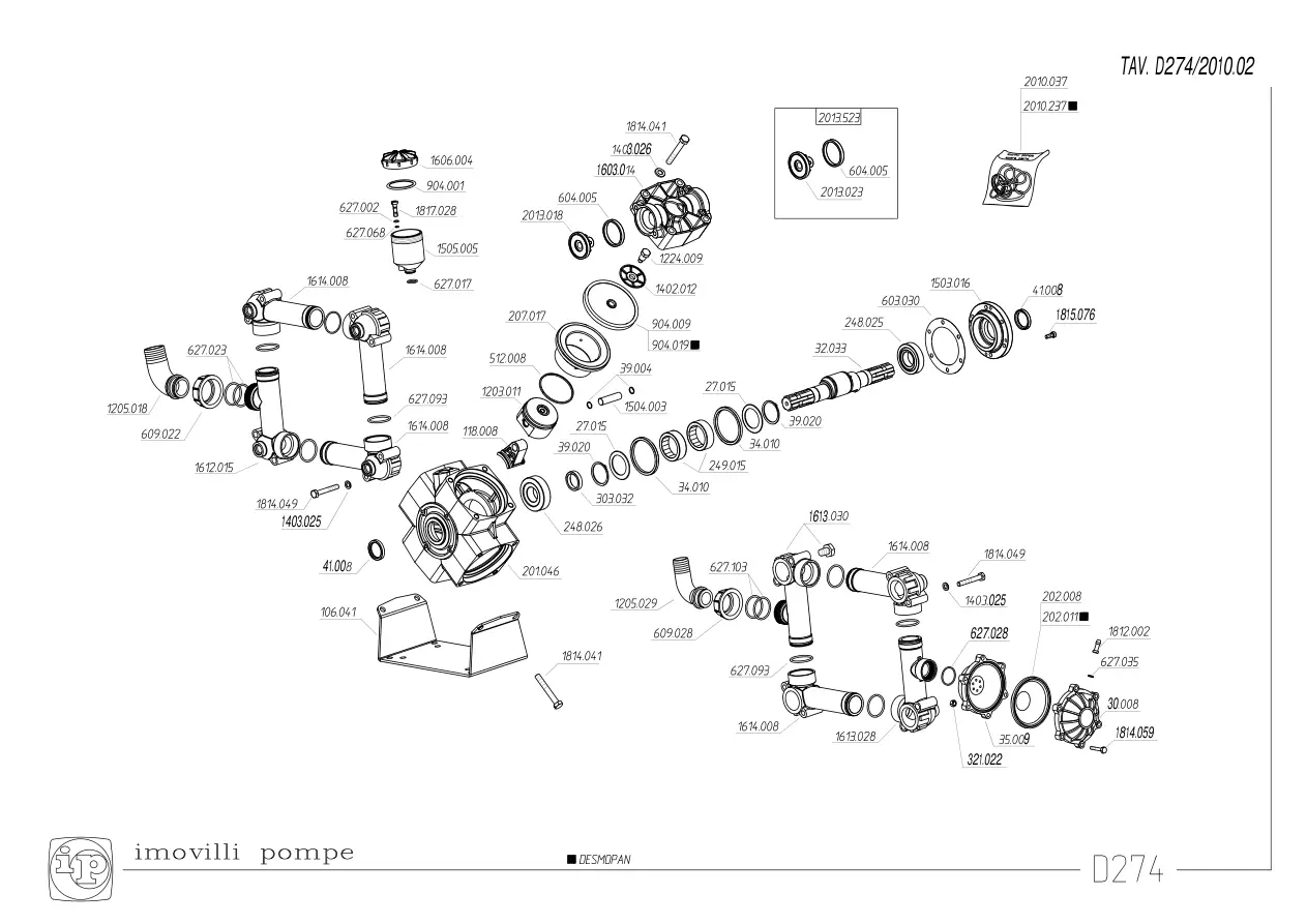Imovilli D274 Parts Manual
