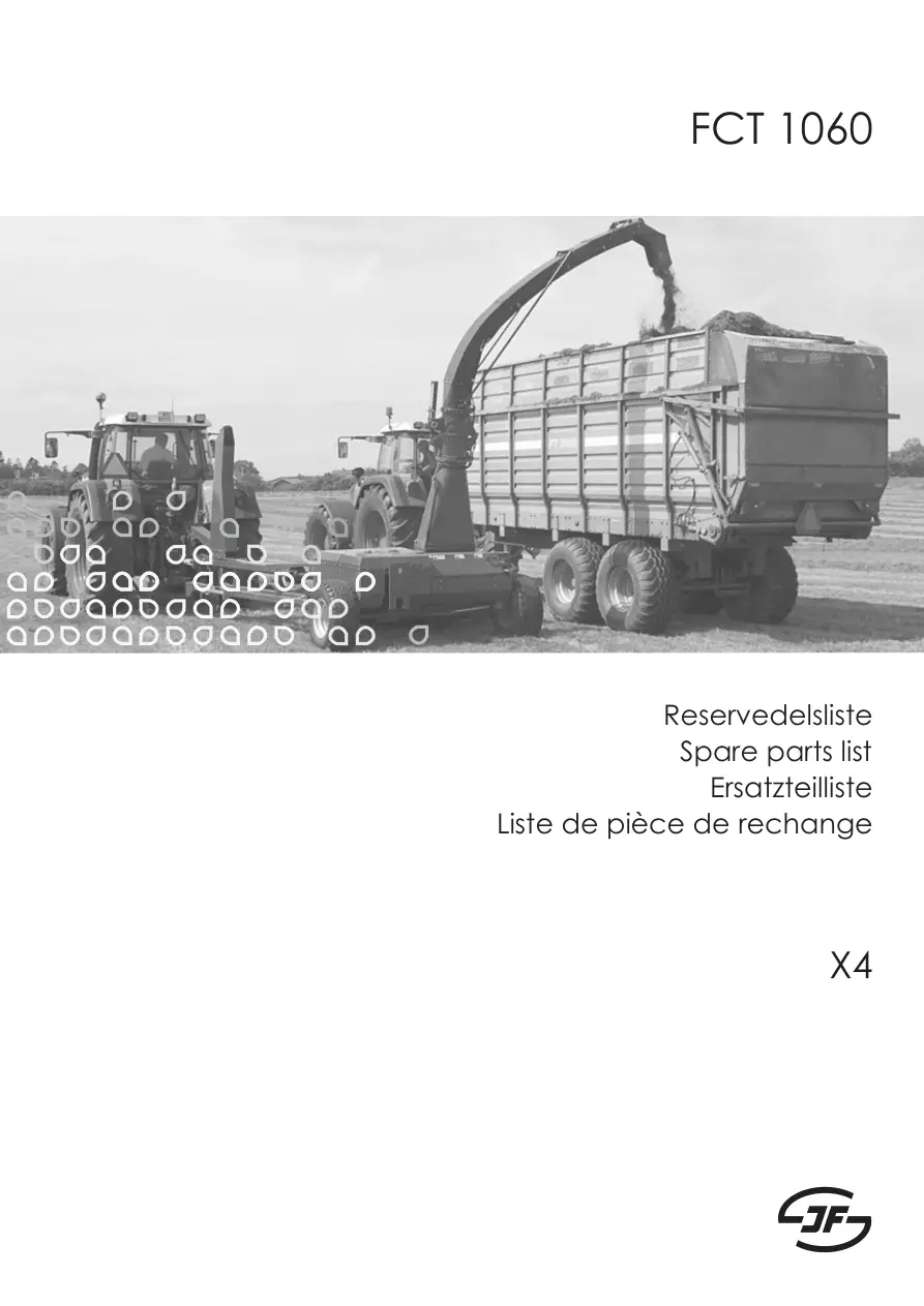 JF Stoll Fct 1060 2014 2014 Parts Manual