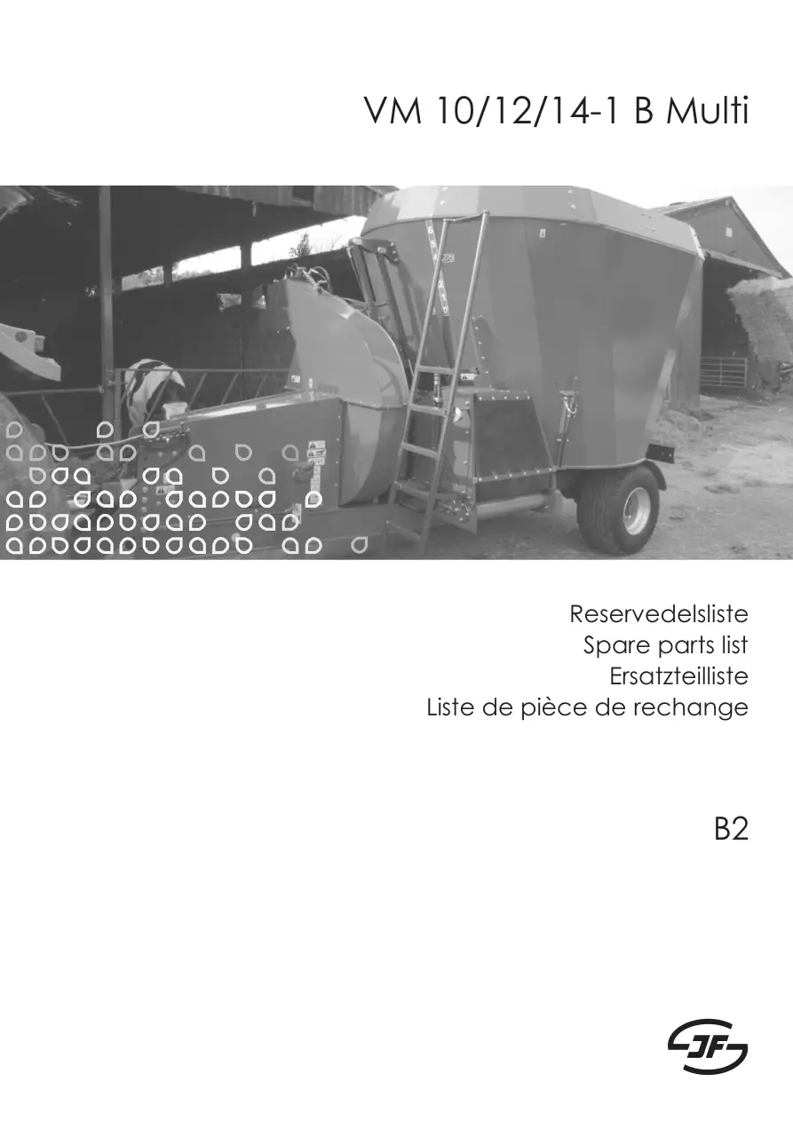 JF Stoll Vm 10 12 14 B Parts Manual