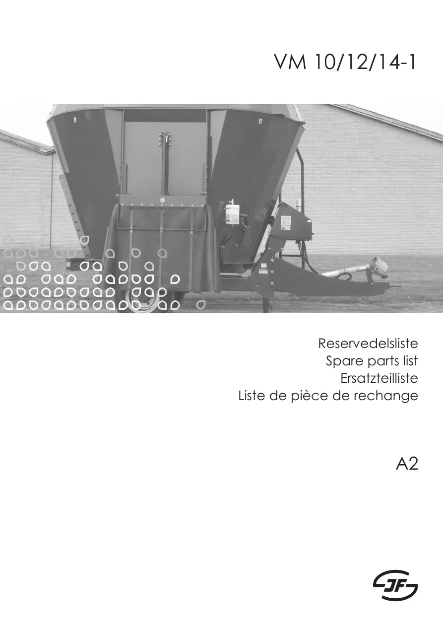 JF Stoll Vm 10 12 14 Parts Manual