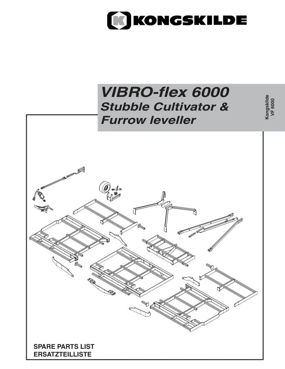 Kongskilde Vf6000 Parts Manual