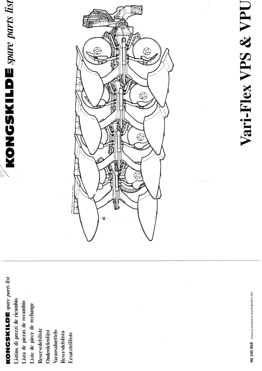 Kongskilde Flex Vps Vpu Parts Manual