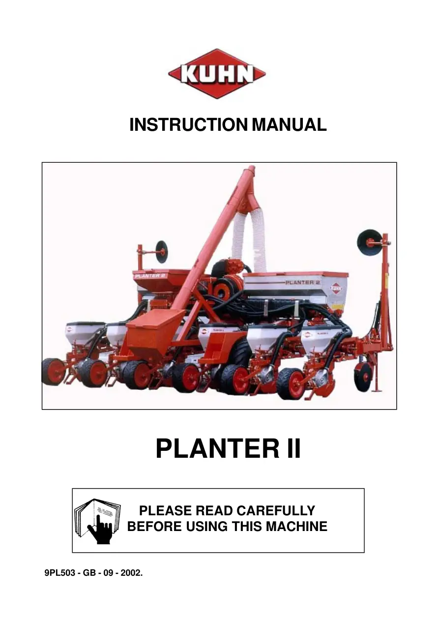 Nodet Kuhn Ii ;Amiaș Operators Manual