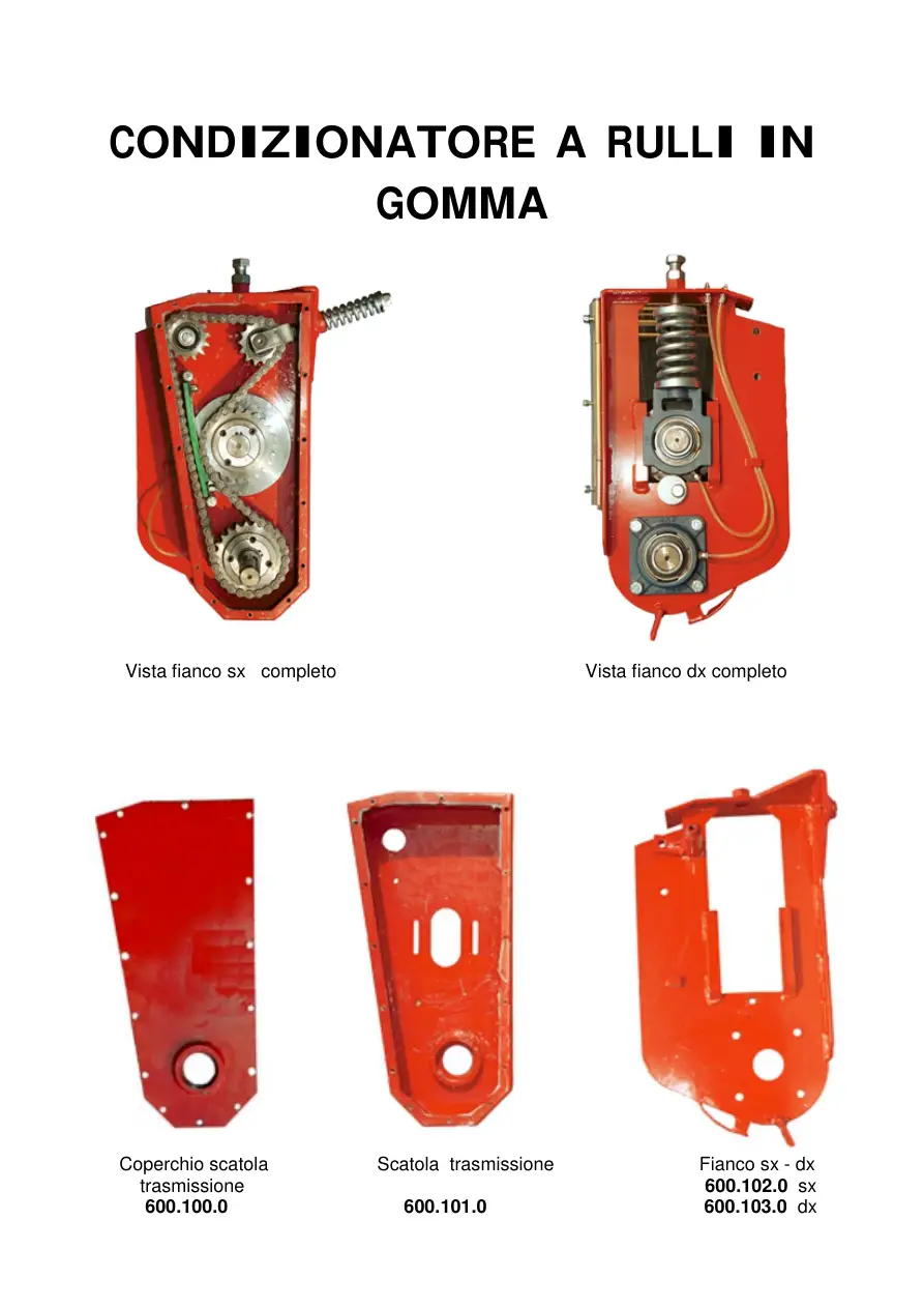 Lely Conditioner Parts Manual