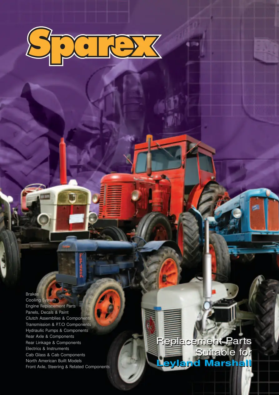 Leyland Marshall Sparex Operators Manual