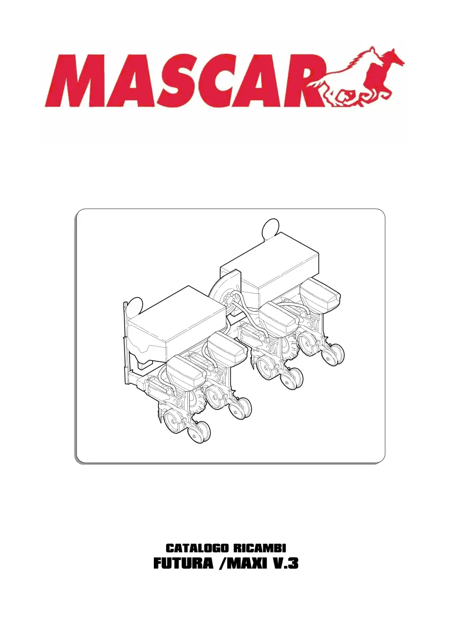 Mascar Futura Maxi V.3 Parts Manual
