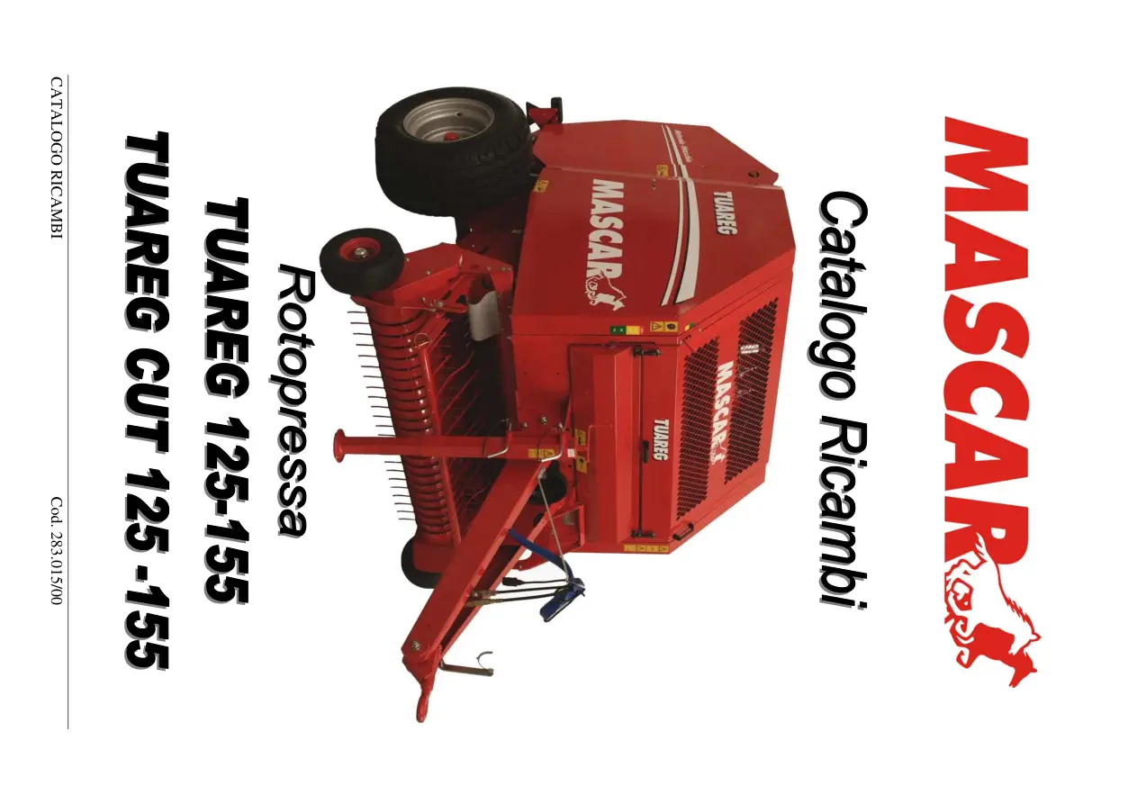Mascar Tuareg 125 155 Parts Manual