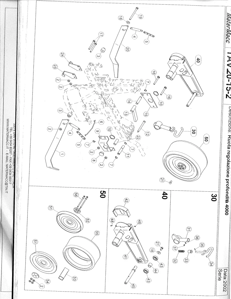 Matermacc Mat 4000 Parts Manual