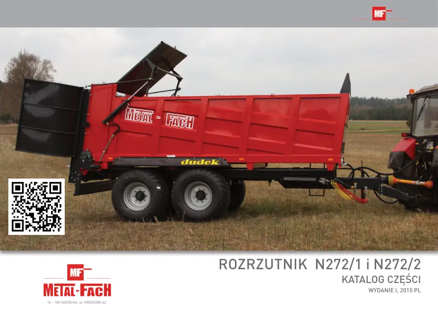 Metal-Fach Metal Fach N272 Parts Manual