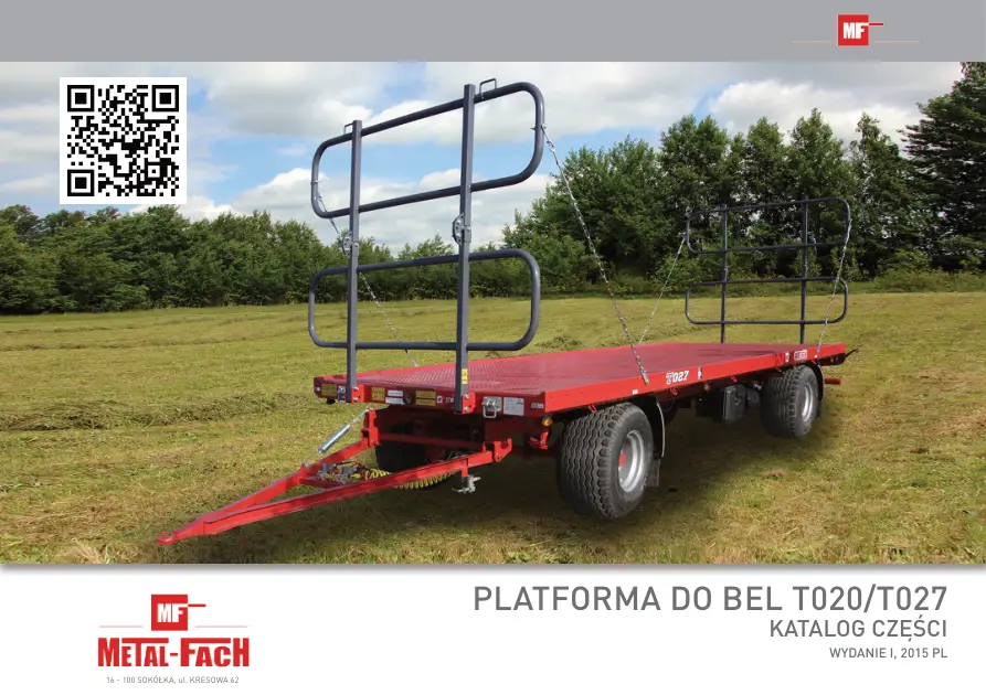 Metal-Fach Metal Fach T020 T027 Parts Manual
