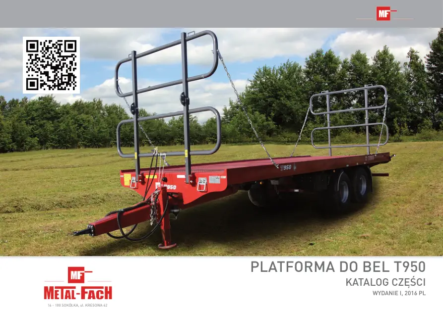 Metal-Fach Metal Fach T950 Parts Manual