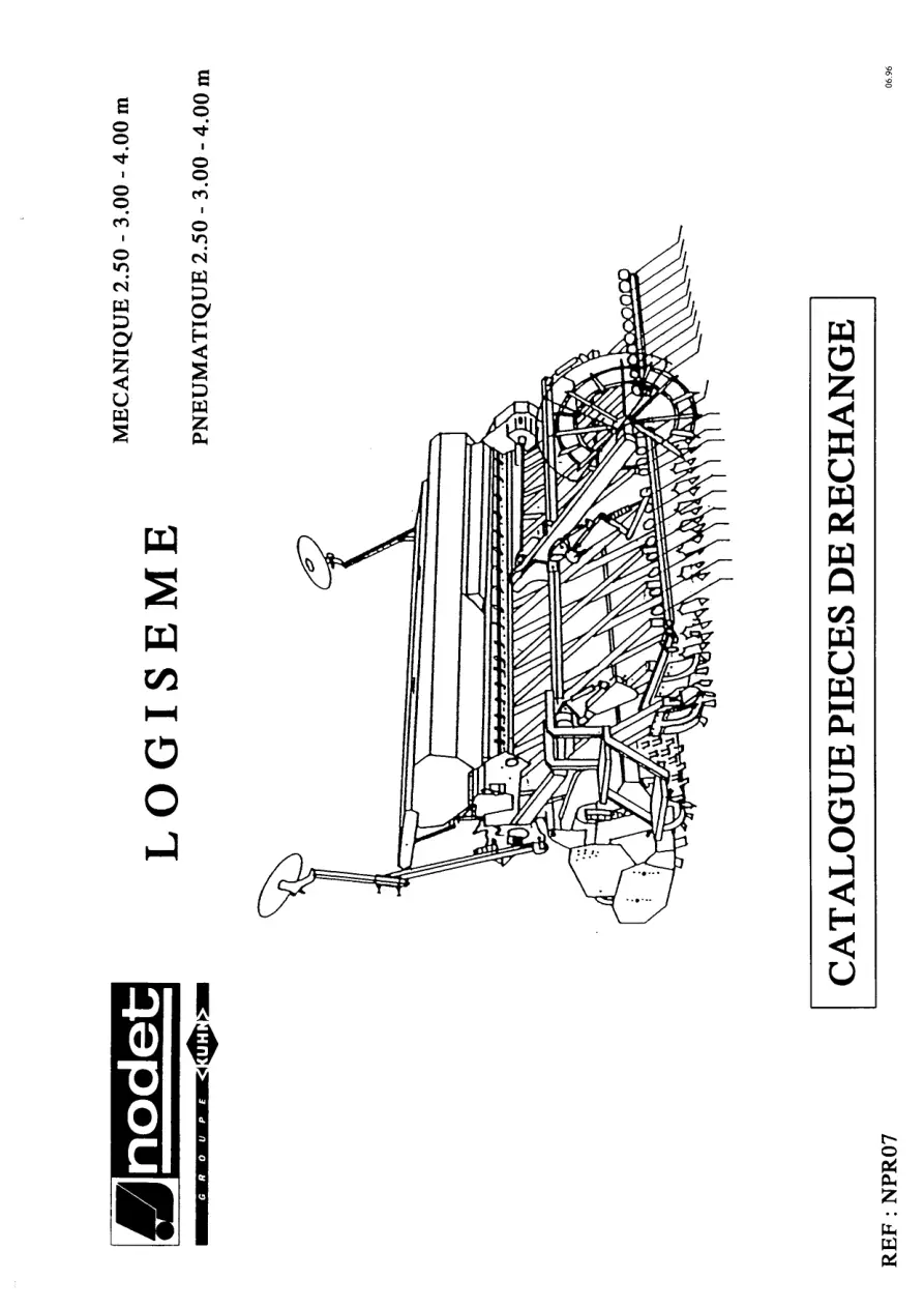 Nodet Logiseme Parts Manual
