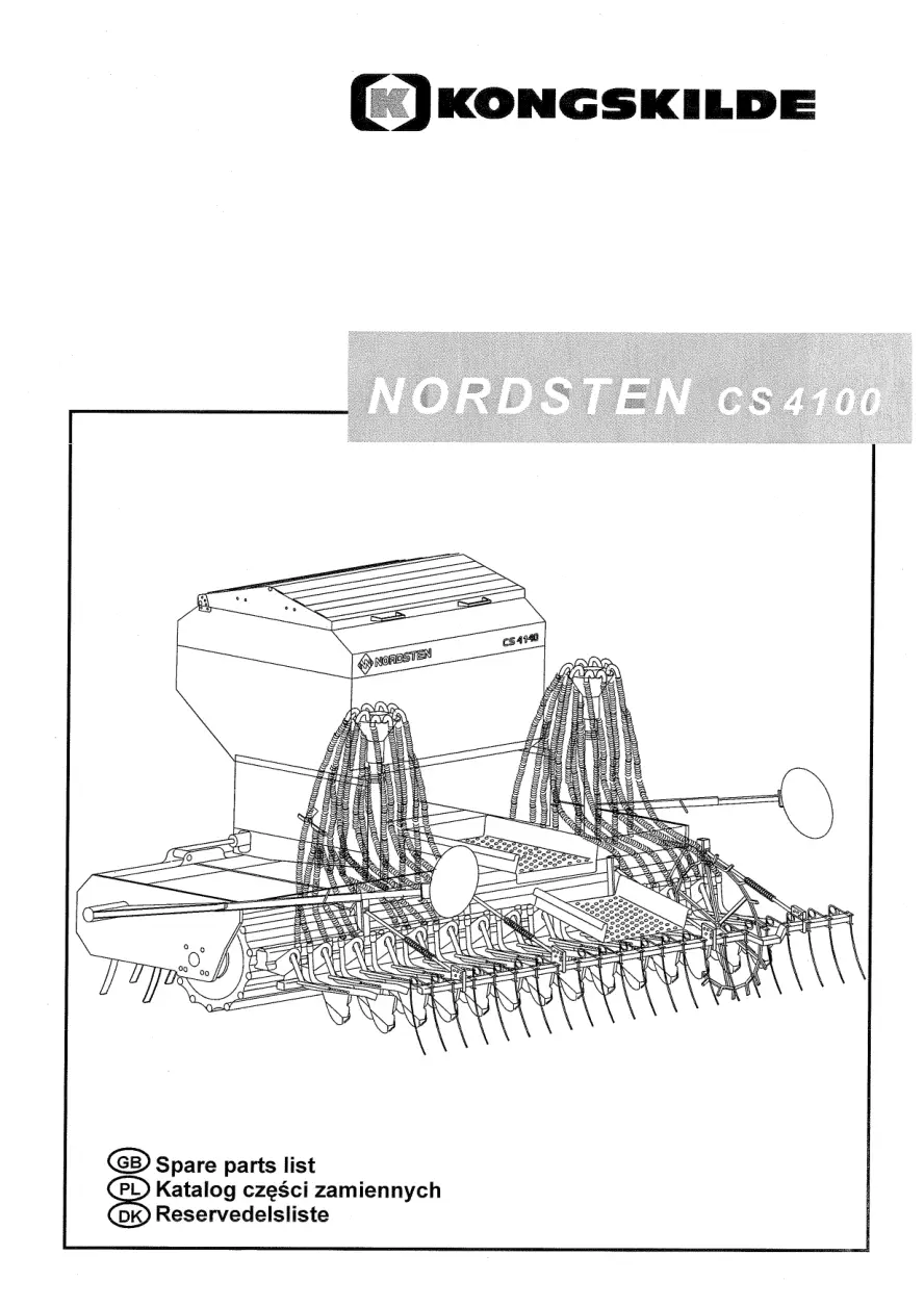 Nordsten Cs 4100 Parts Manual