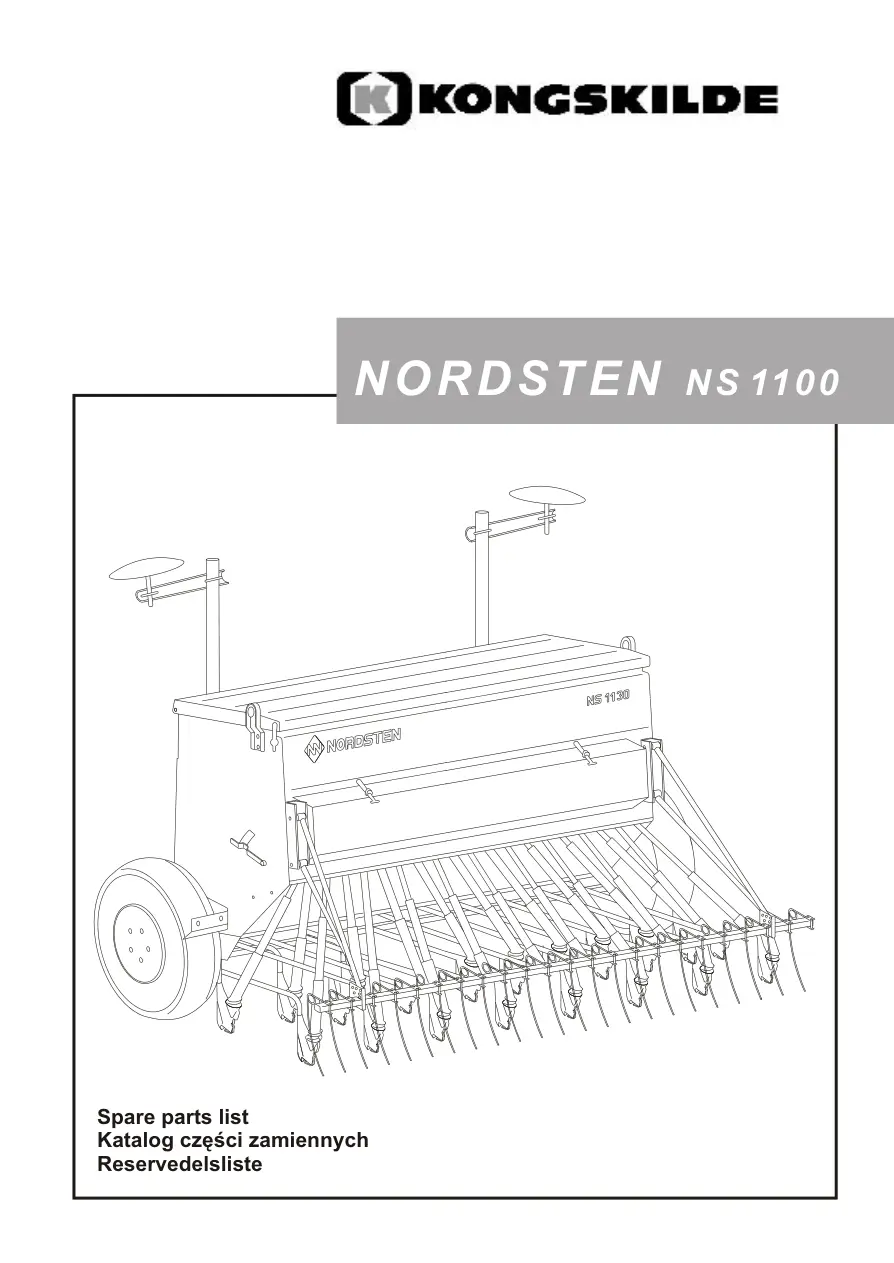 Nordsten Ns 1100 Parts Manual