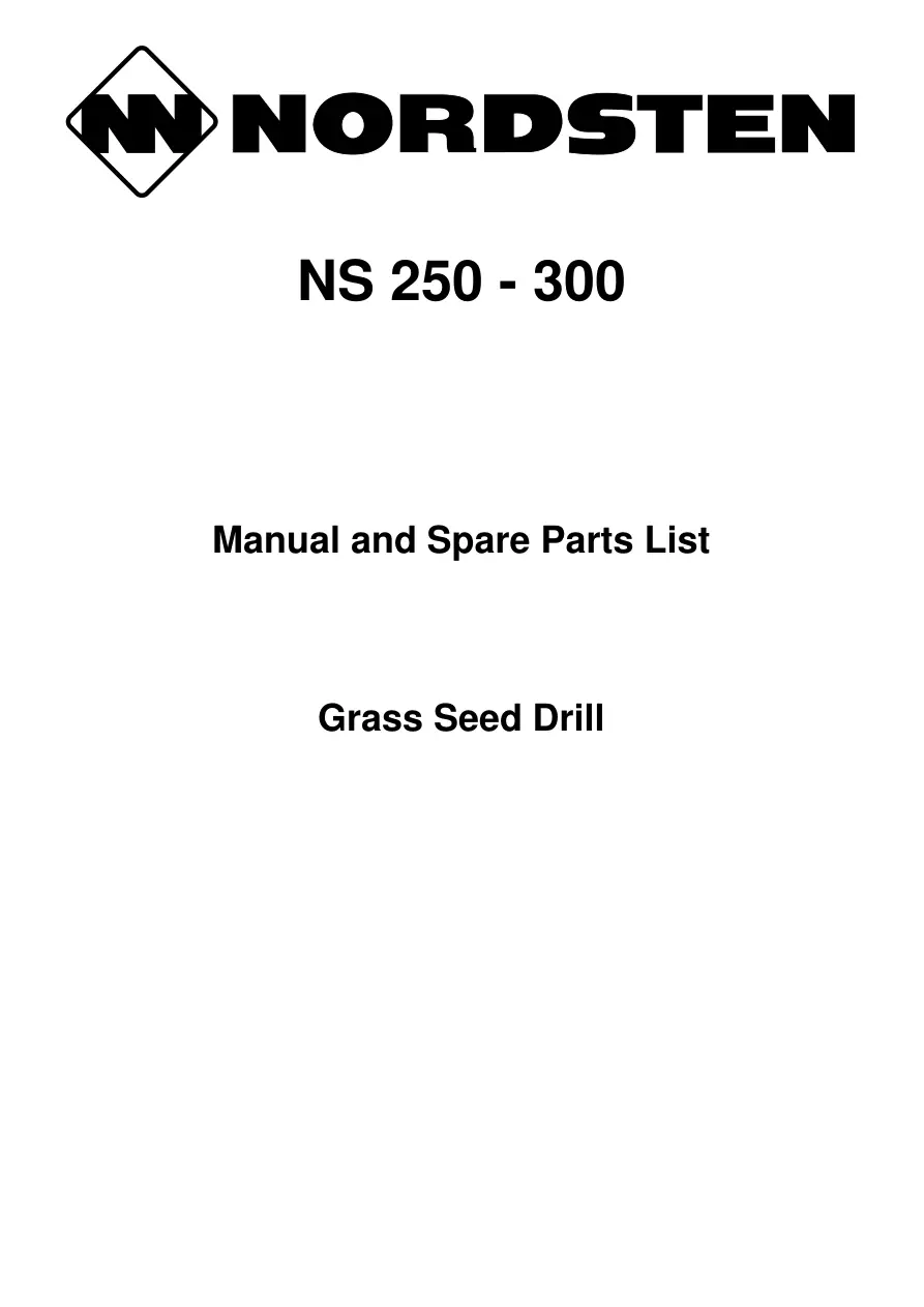 Nordsten Ns 250 300 Parts Manual