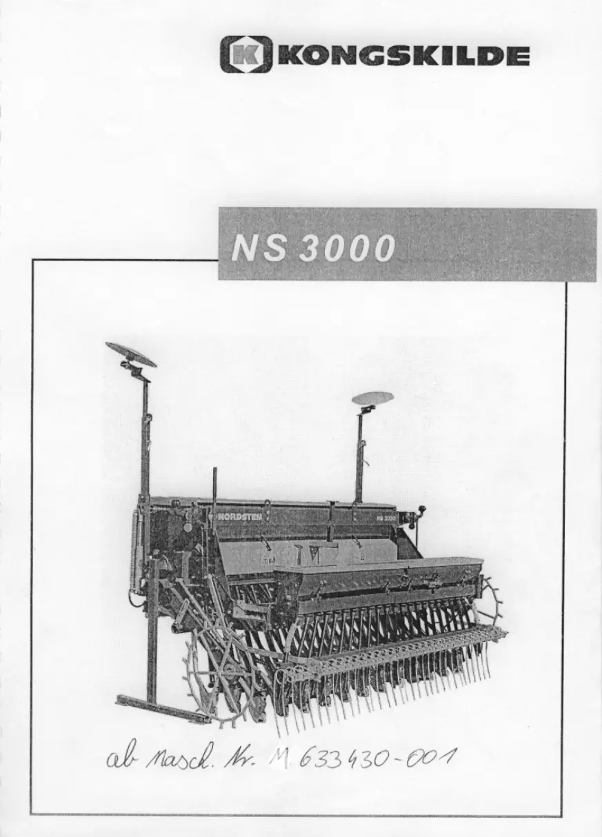 Nordsten Ns 3000 Parts Manual