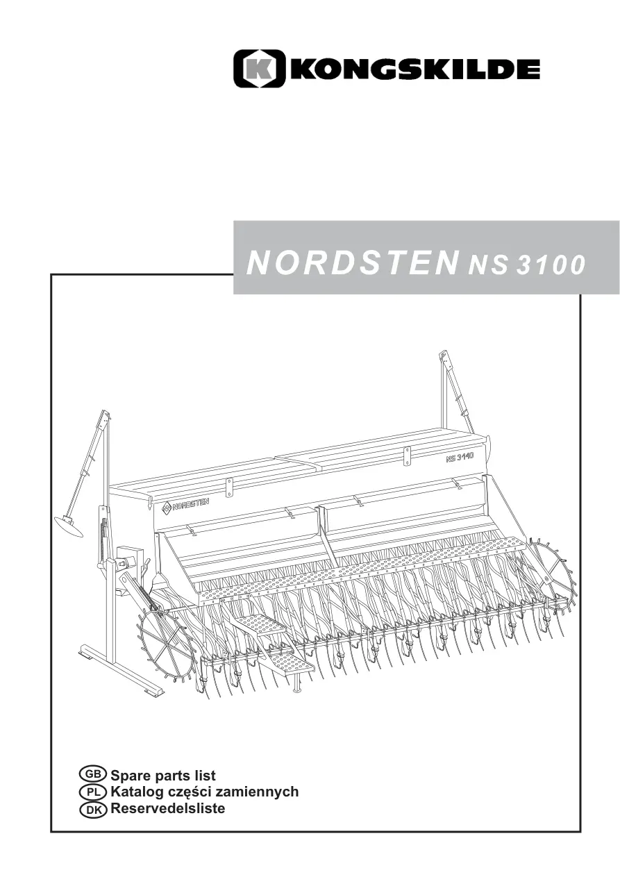 Nordsten Ns 3100 Parts Manual