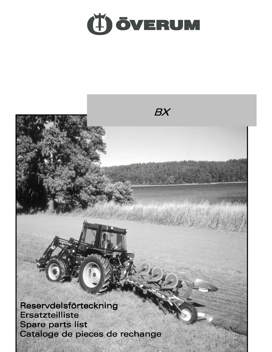Overum Bx 2009 Parts Manual