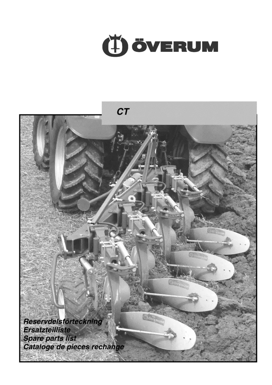 Overum Ct 2004 Parts Manual
