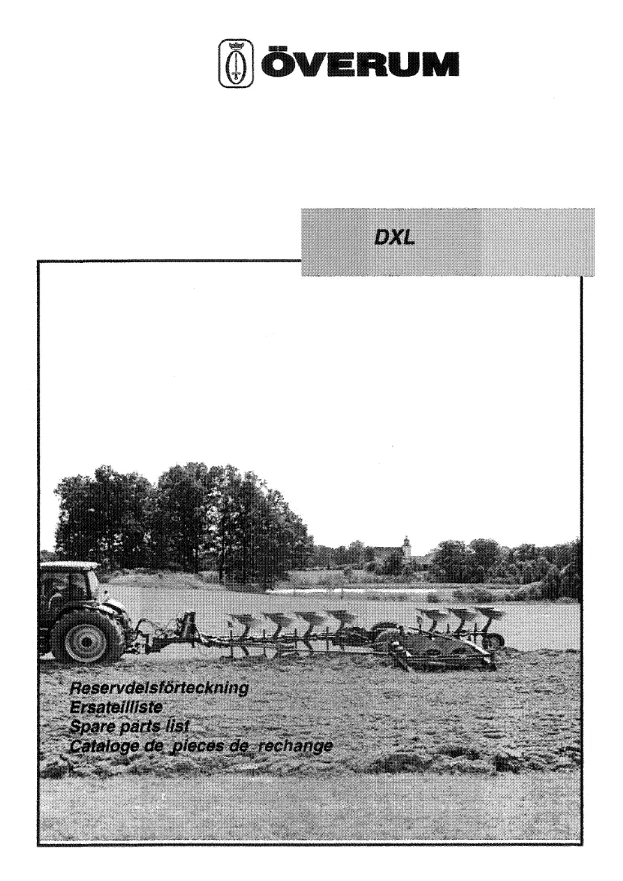 Overum Dxl 2000 Parts Manual