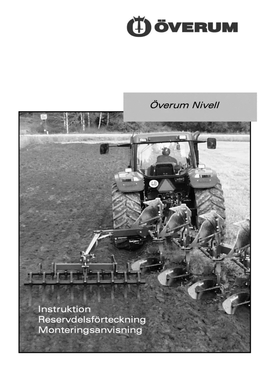 Overum Nivell 2004 Operators Manual