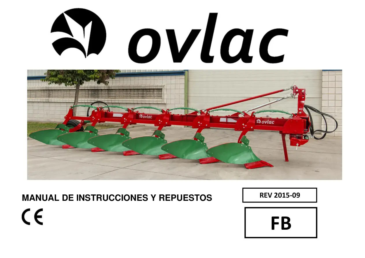 Ovlac Fb 2015 Es 2015 Parts Manual