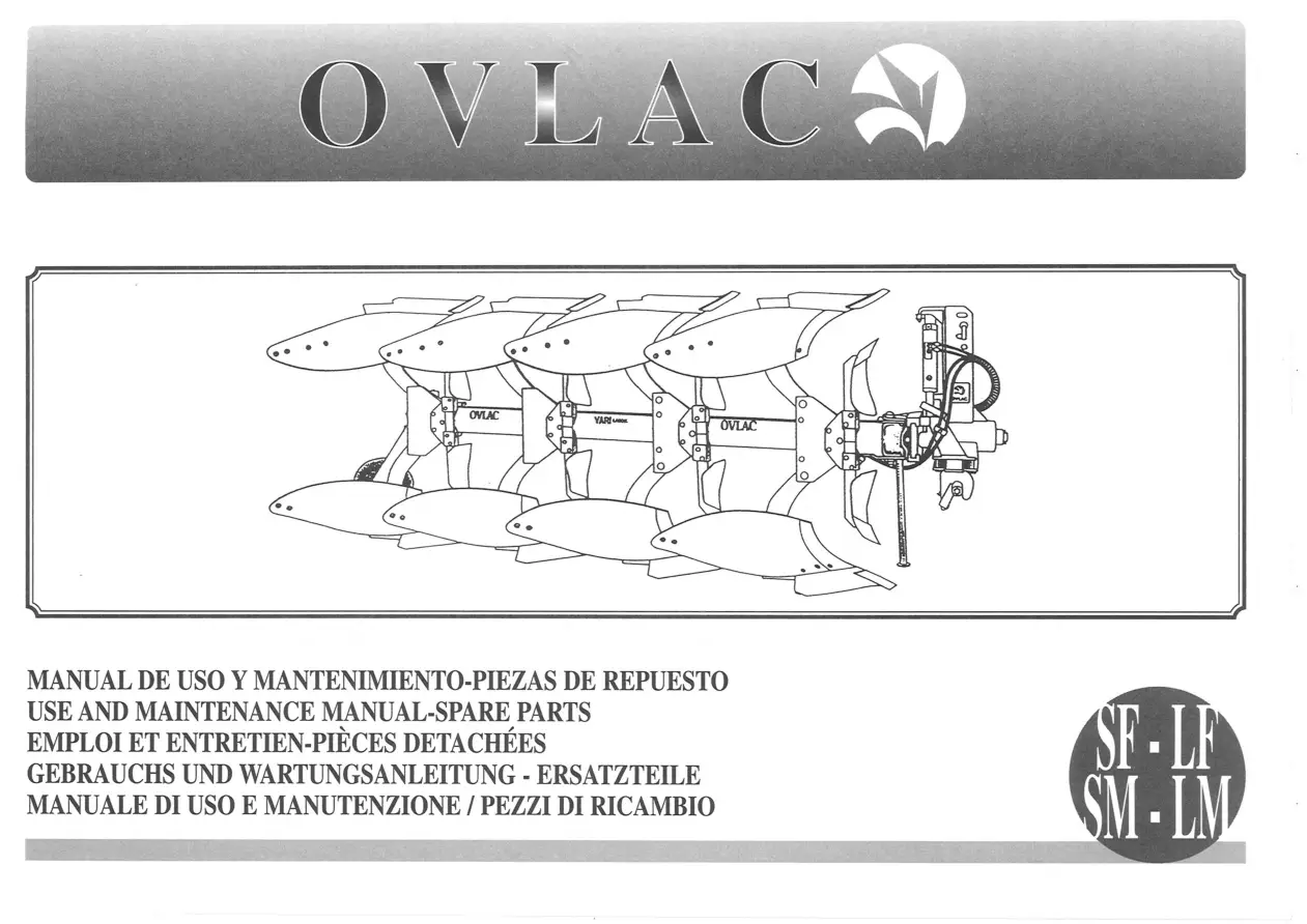Ovlac Sf Lf Sm 2006 Parts Manual