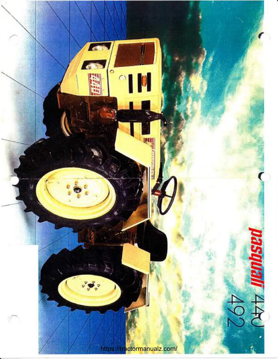 Pasquali 440 492 494 Operators Manual