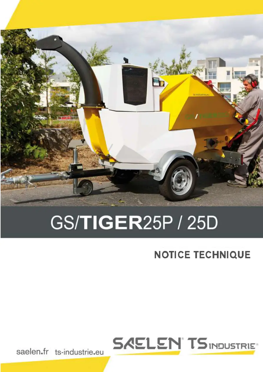 Saelen Gs Tiger 25P 25D Operators Manual