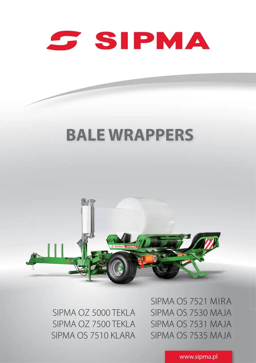 Sipma Oz5000 7535 Parts Manual
